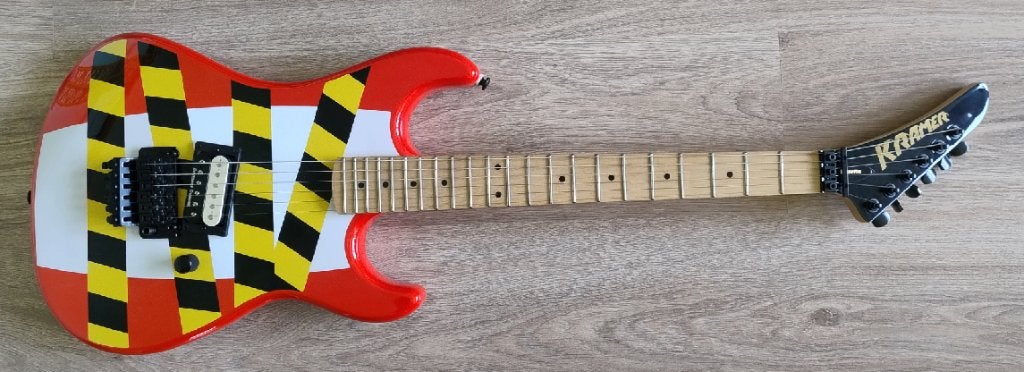 Kramer Baretta "Danger Zone" + gigbag, Muziek en Instrumenten, Ophalen of Verzenden, Zo goed als nieuw, Solid body