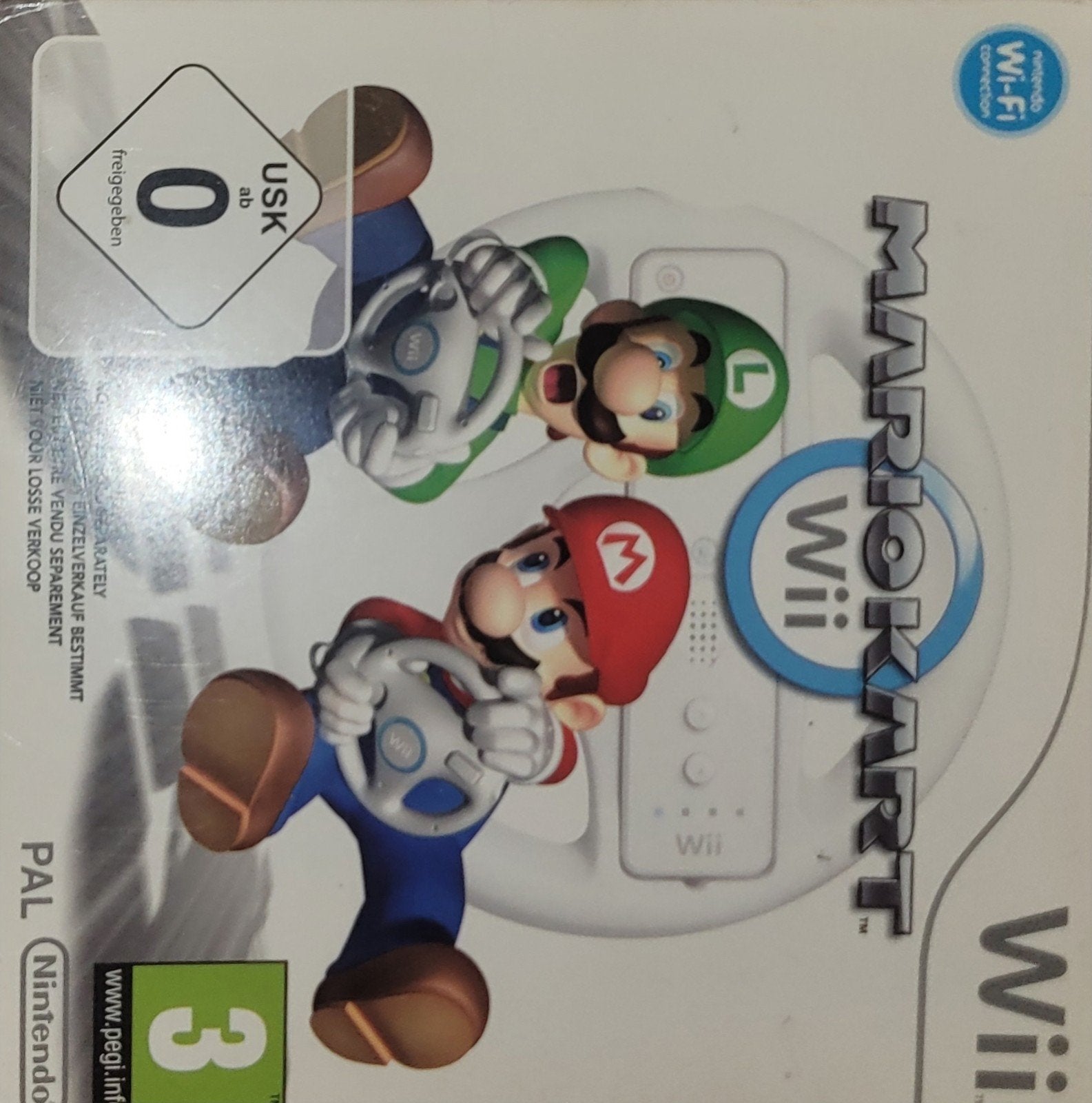 Mariokart met stuur, Games en Spelcomputers, Games | Nintendo Wii, Ophalen