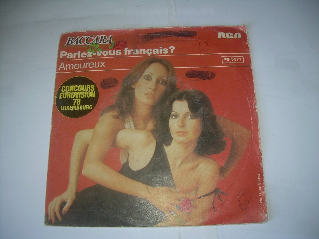 45 T SINGLE - Baccara ‎– Parlez-vous Français?, Cd's en Dvd's, Fotohoes, 7 inch, Ophalen of Verzenden, Zo goed als nieuw