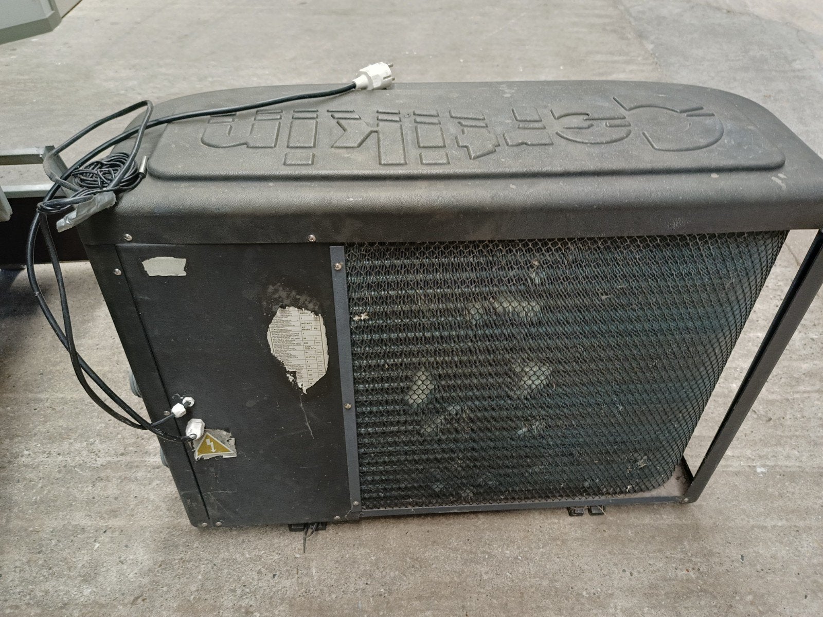 Complete zwembadset:warmtepomp + zandfilter, Ophalen, Gebruikt, Verwarming