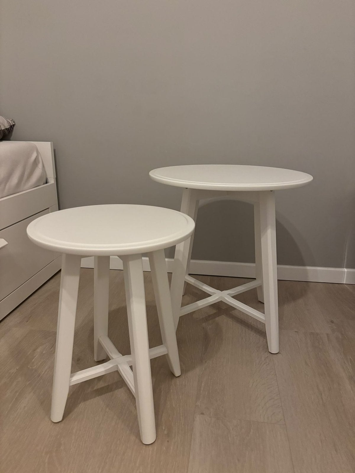 2 Ikea bijzet tafeltjes, Maison & Meubles, Enlèvement, Comme neuf