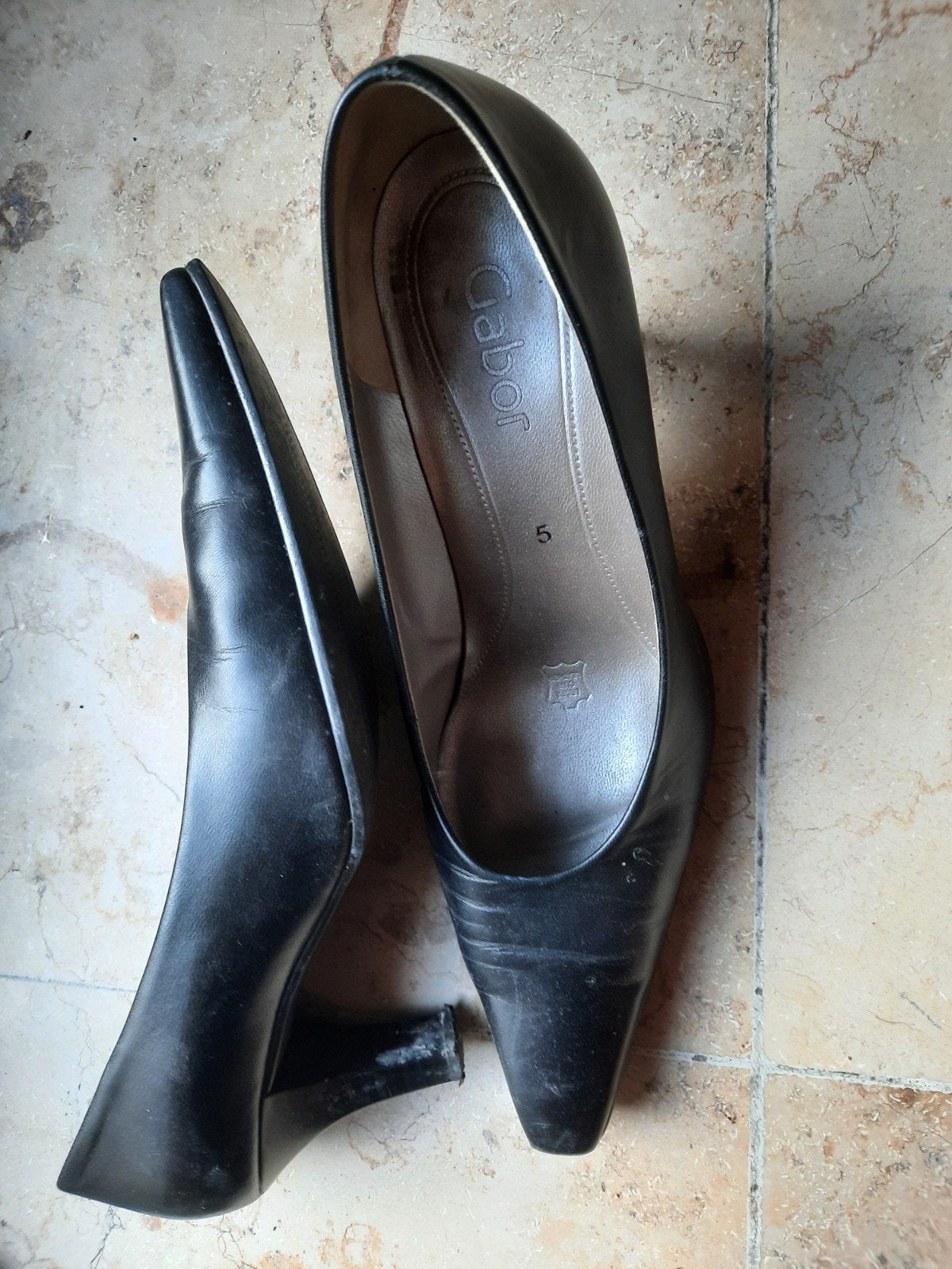 zwarte schoenen Gabor  met hoge hak maat 38, Kleding | Dames, Ophalen, Pumps, Zwart, Gabor