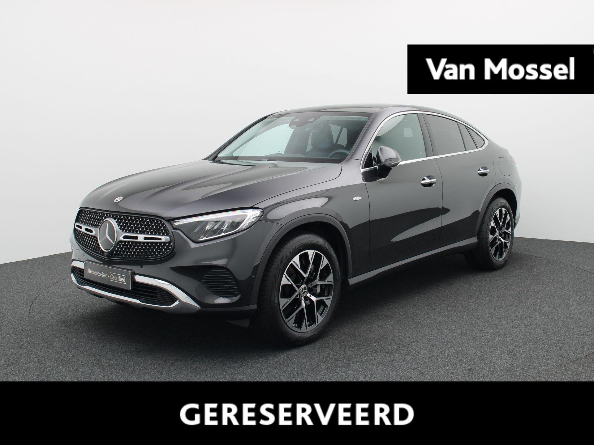 Mercedes-Benz GLC 300 de 4M Coupé Luxury Line + AIRMATIC +, Autos, Mercedes-Benz, Argent ou Gris, Euro 6, Entreprise, 5 portes