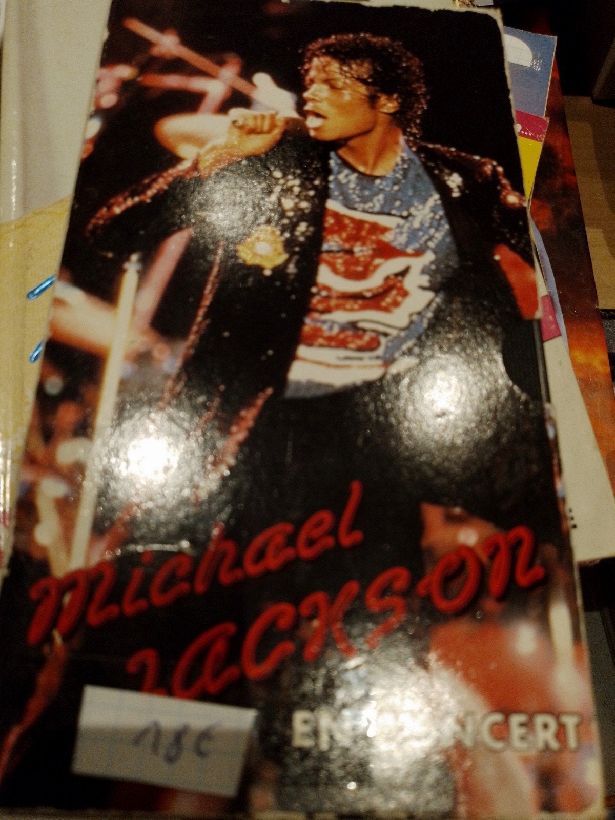 K7video en concert michael jackson, Enlèvement ou Envoi