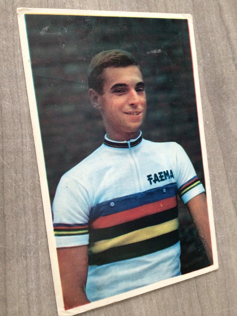 Wielerkaart 1961 wk team faema rik van looy, Envoi, Comme neuf