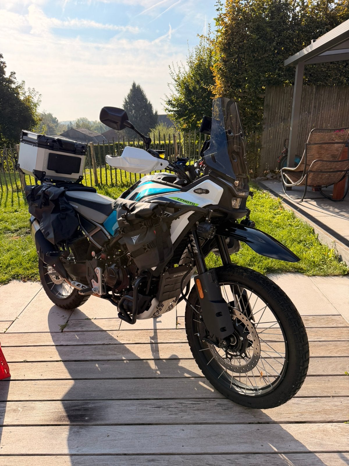 Garde boue rally haut CFMOTO450MT, Enlèvement