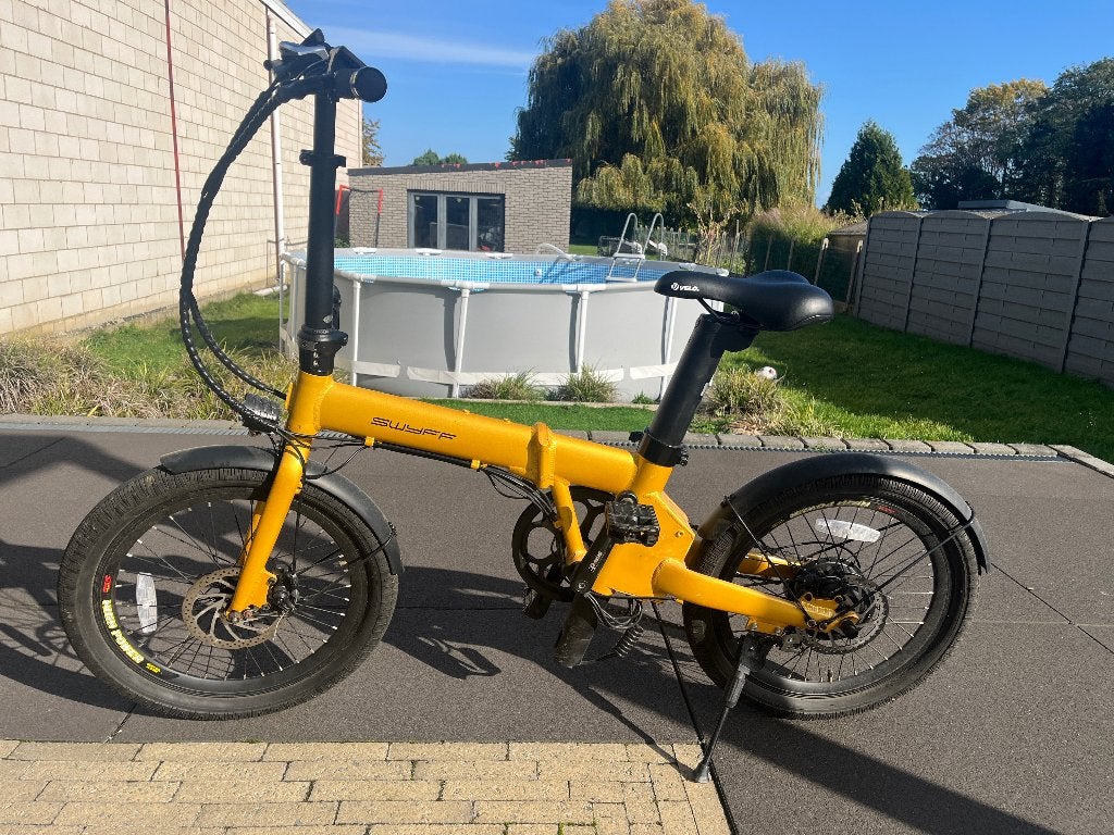 Vélo pliant électrique SWYFF Aero 20, Enlèvement, Comme neuf, 50 km par batterie ou plus, Autres marques