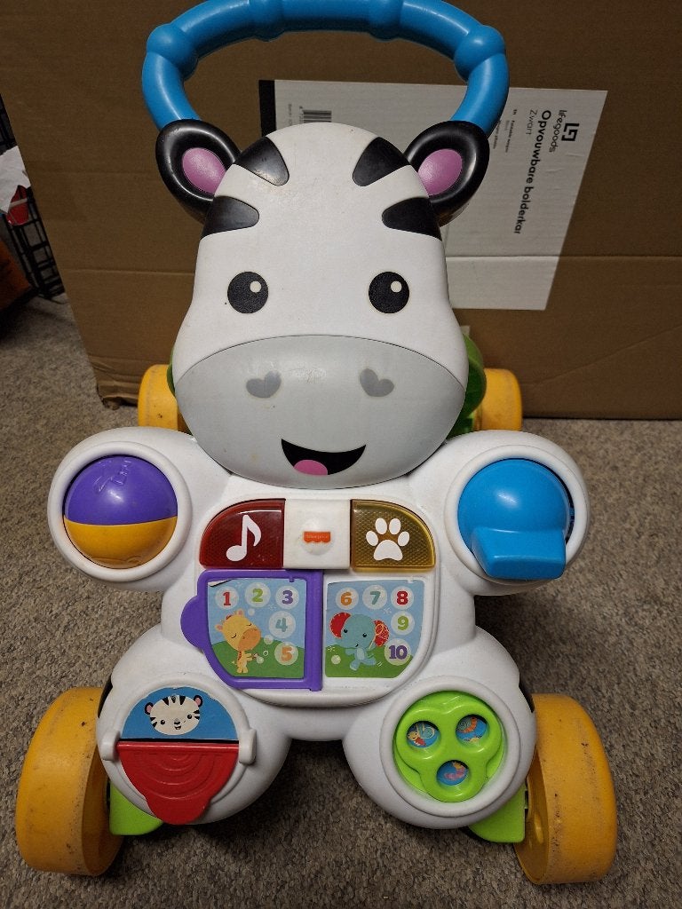 Fisher price loopwagentje, Ophalen, Gebruikt, Duw- of Trekspeelgoed, Met licht