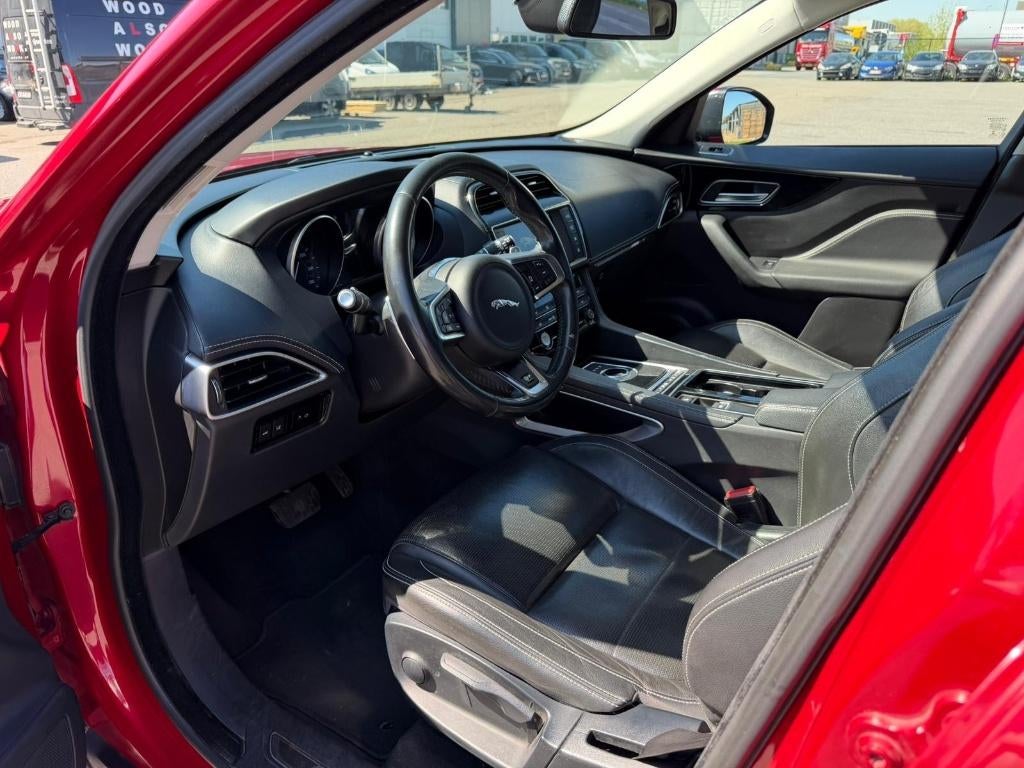 Jaguar F-Pace 2017 | Gereviseerde motor | 1 JAAR GARANTIE, Autos, Jaguar, Rouge, Achat, Noir, 5 portes