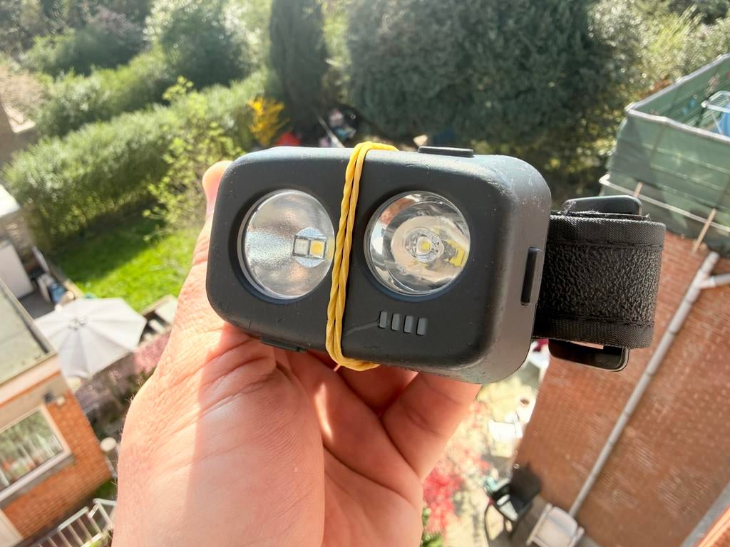 Lampe frontale, Enlèvement ou Envoi, Utilisé, Accumulateur