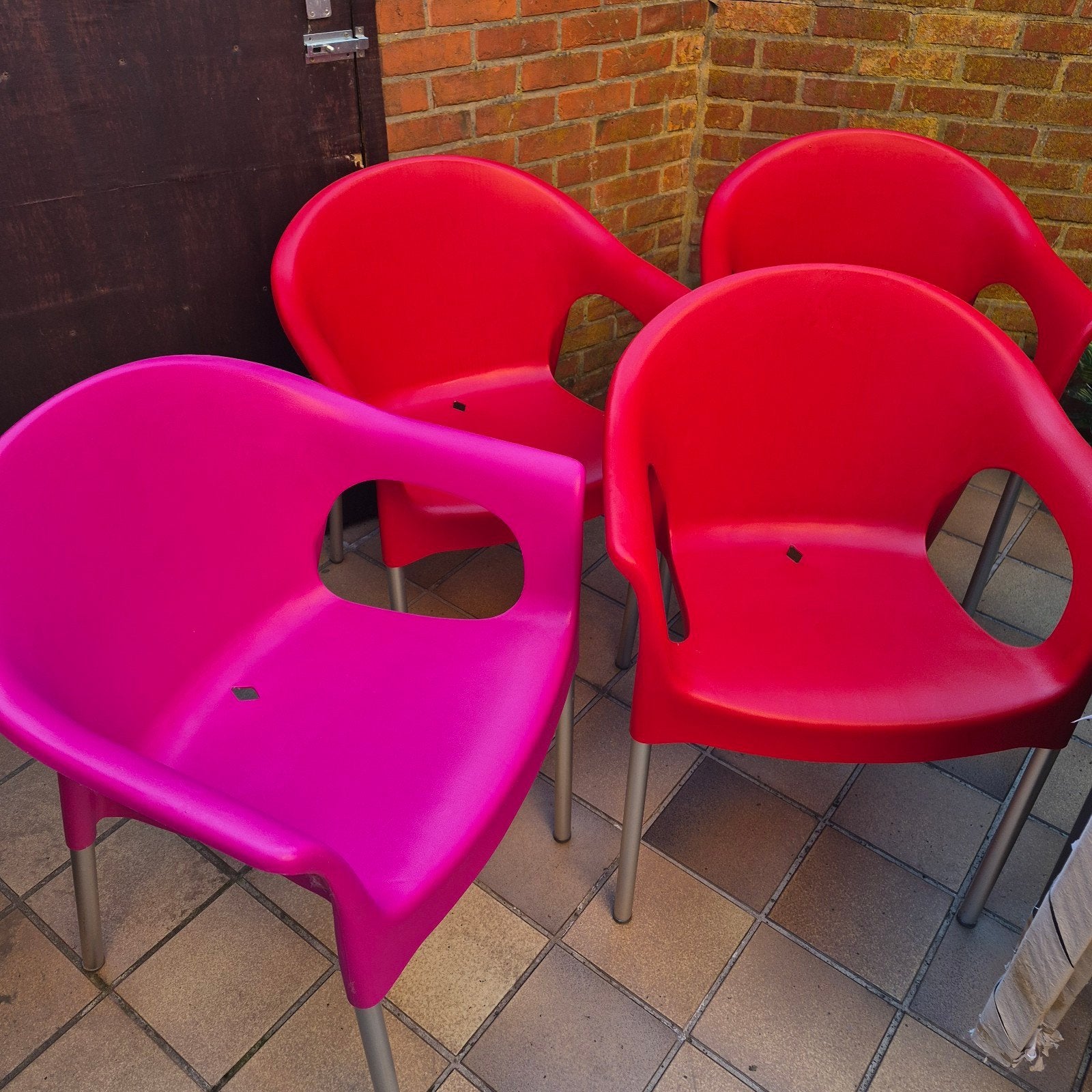 Terrasstoelen, Ophalen, Stapelbaar