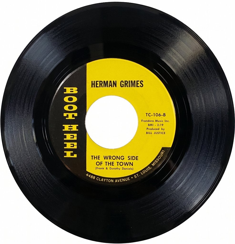 Herman GrimesYou Can't Take Back Kisses US Northern Soul, Pressage original, 7 inch, Comme neuf, Autres types