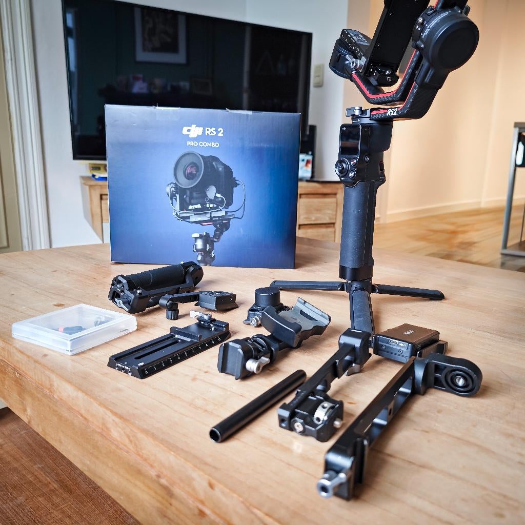 Pack Ronin RS 2 Pro Combo complet, Enlèvement, Comme neuf, Moins de 150 cm, Rotule