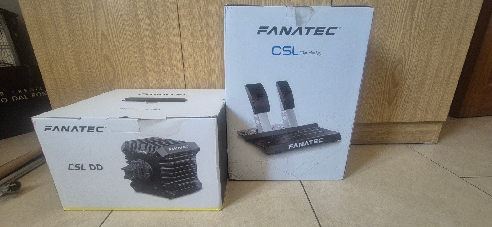 Pack Fanatec Base + Pédalier, Ophalen