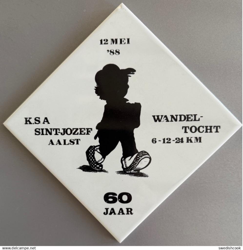 Aalst Tegel KSA Sint Jozef 12 mei 1988 15 x 15 cm, Verzamelen, Ophalen