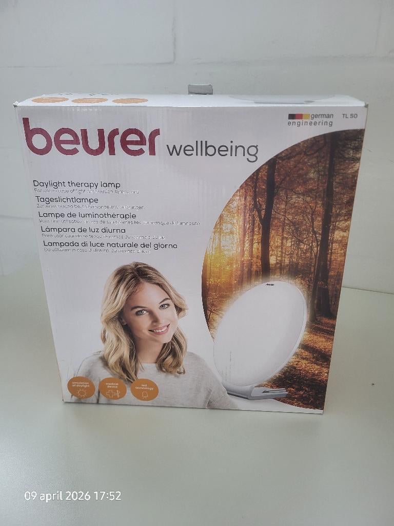 Beurer TL50 daglichtlamp – nieuwstaat, Ophalen of Verzenden, Nieuw