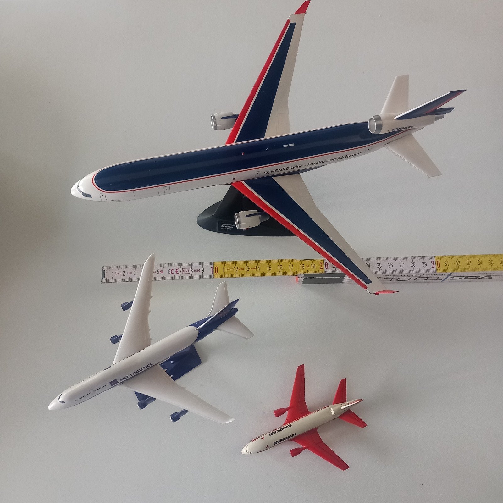 lot 3x ijzeren vliegtuig modelen Matchbox etc.., Ophalen of Verzenden