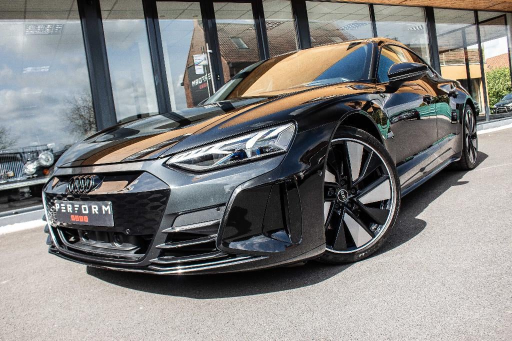 AUSI E-Tron GT 93.4 kWh Quattro *MASSAGE*HUD*360CAM*MEMORY*, Automaat, 0 cilinders, 0 kg, Zwart