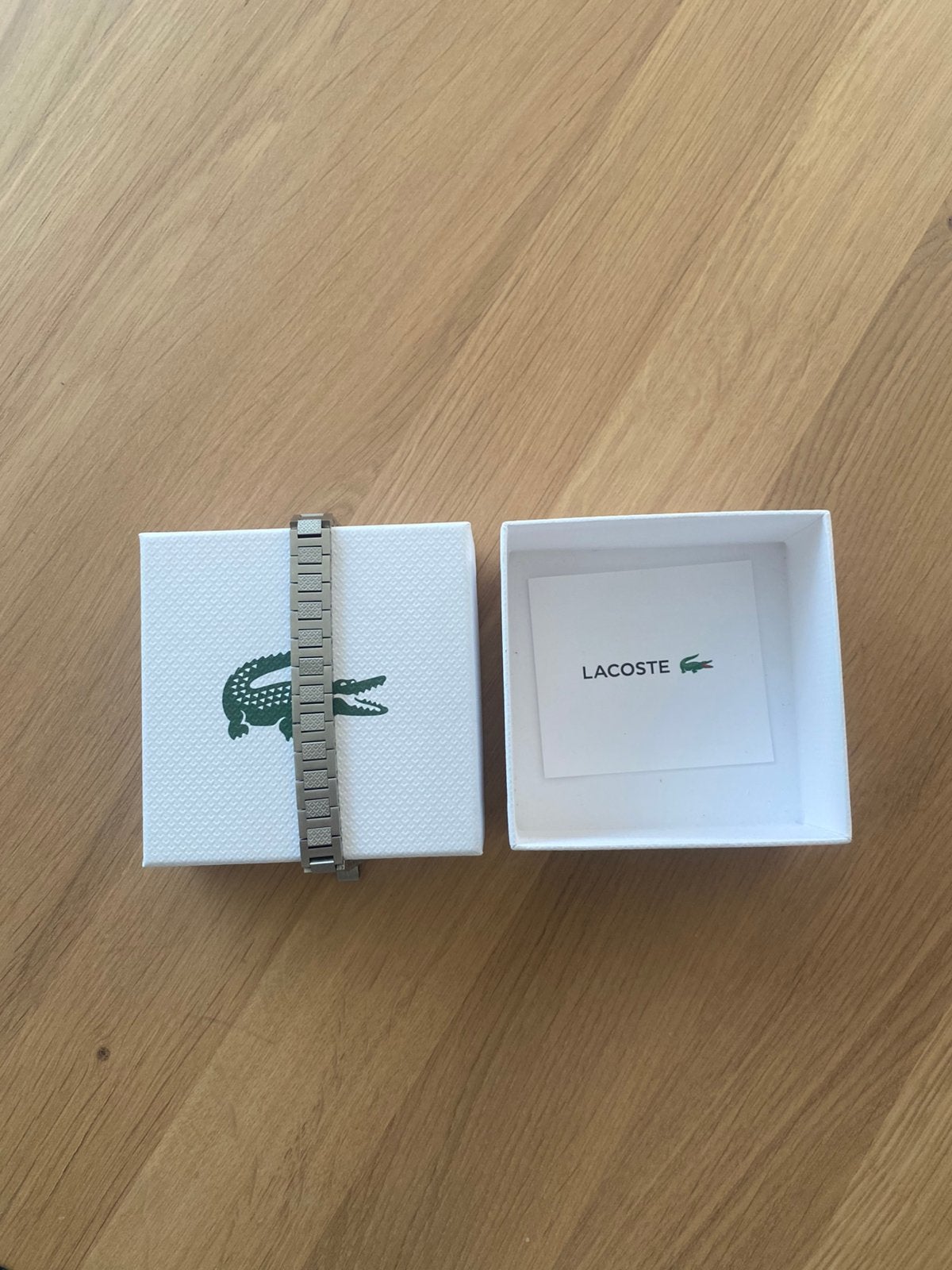 Lacoste armband, Bijoux, Sacs & Beauté, Bracelets, Enlèvement ou Envoi, Comme neuf