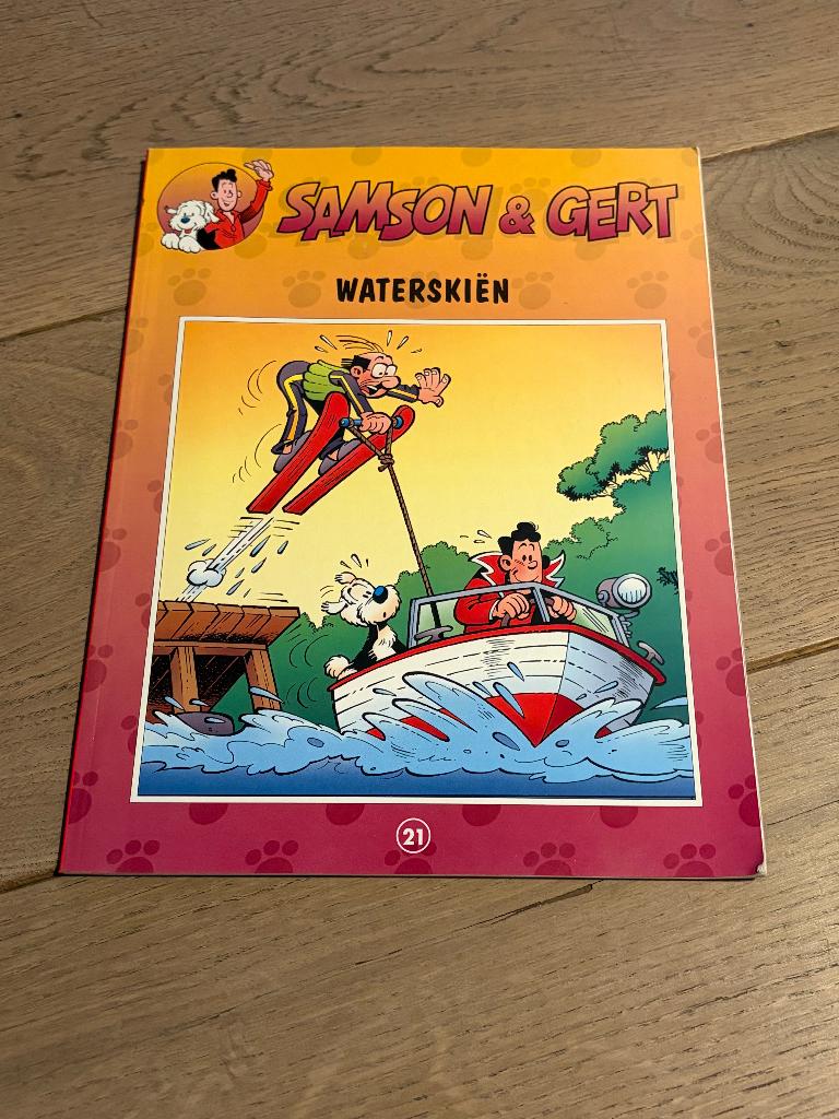 Samson en Gert - 21 - Waterskiën, Boeken, Eén stripboek, Ophalen of Verzenden, Gelezen
