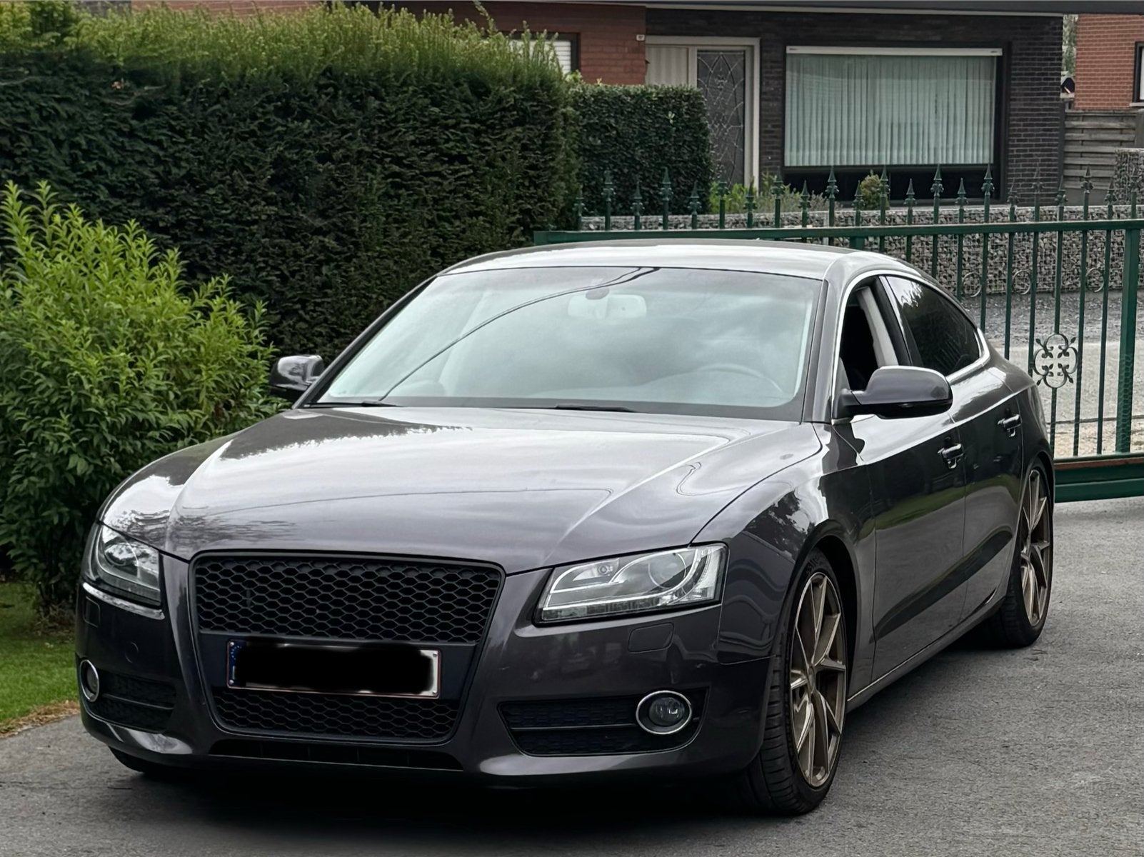 Audi A5 2.0 TDI Sportback, Auto's, Audi, Voorwielaandrijving, Euro 5, Zwart, 4 cilinders