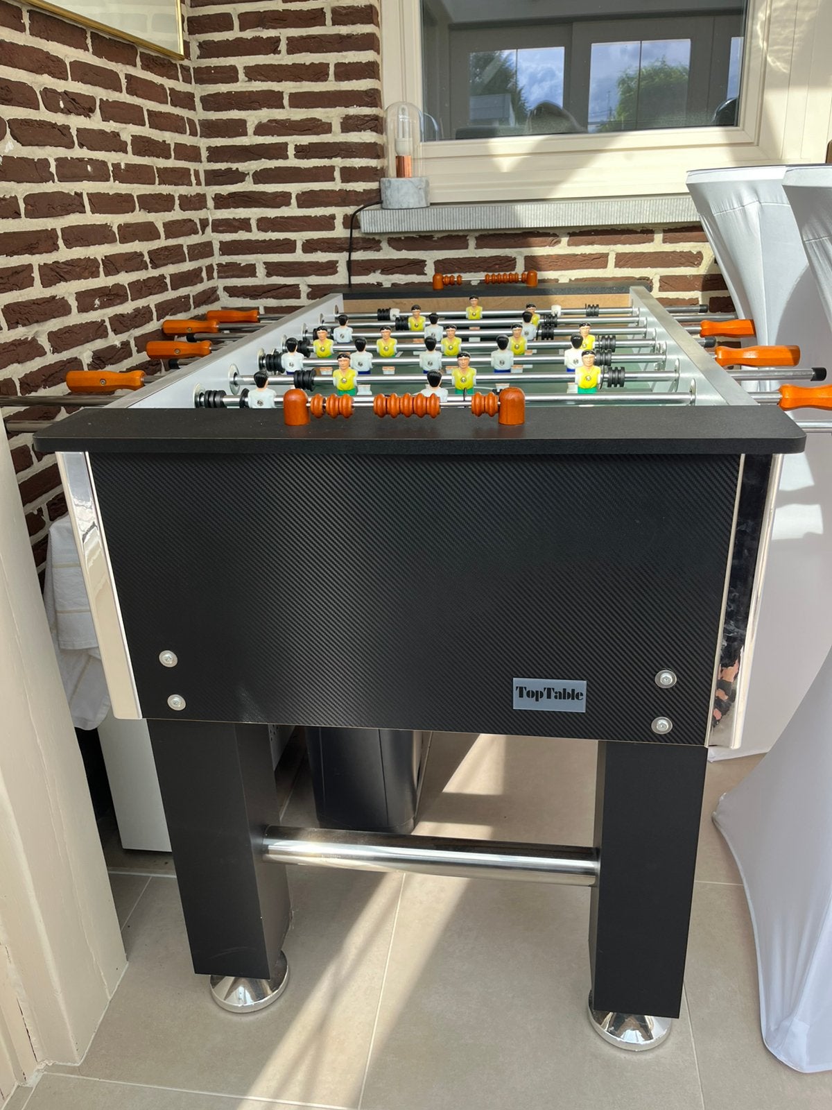 Kickertafel / voetbaltafel, Kinderen en Baby's, Speelgoed | Voetbaltafels, Ophalen, Zo goed als nieuw