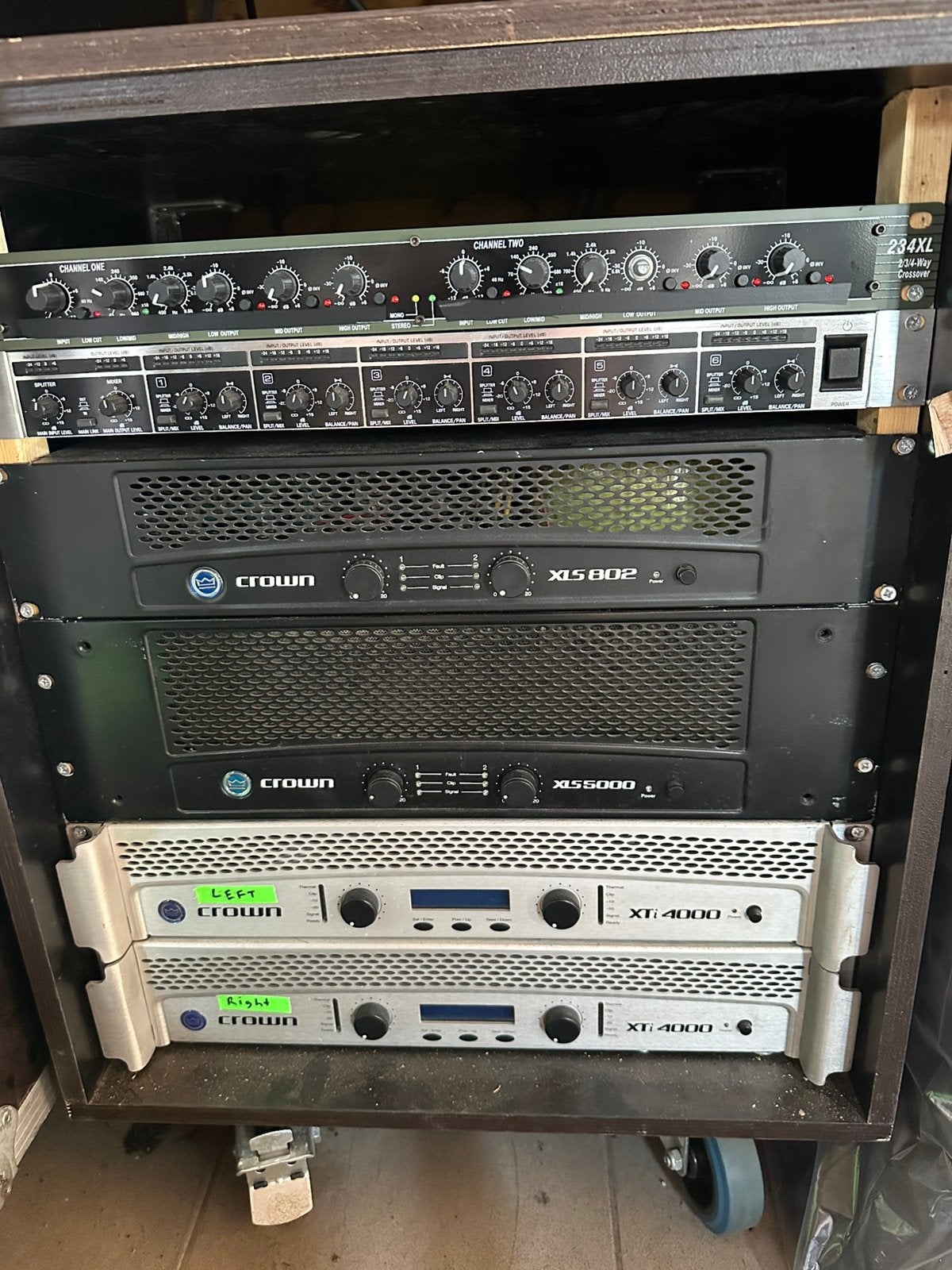 crown xti 4000, Muziek en Instrumenten, Versterkers | Keyboard, Monitor en PA, Ophalen, Zo goed als nieuw