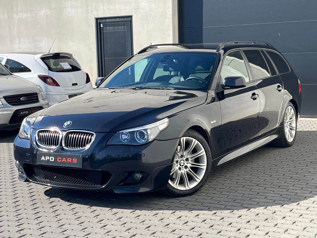 BMW 520d 2007 M-pakket 319.000km, Auto's, Automaat, Achterwielaandrijving, 1995 cc, 4 cilinders