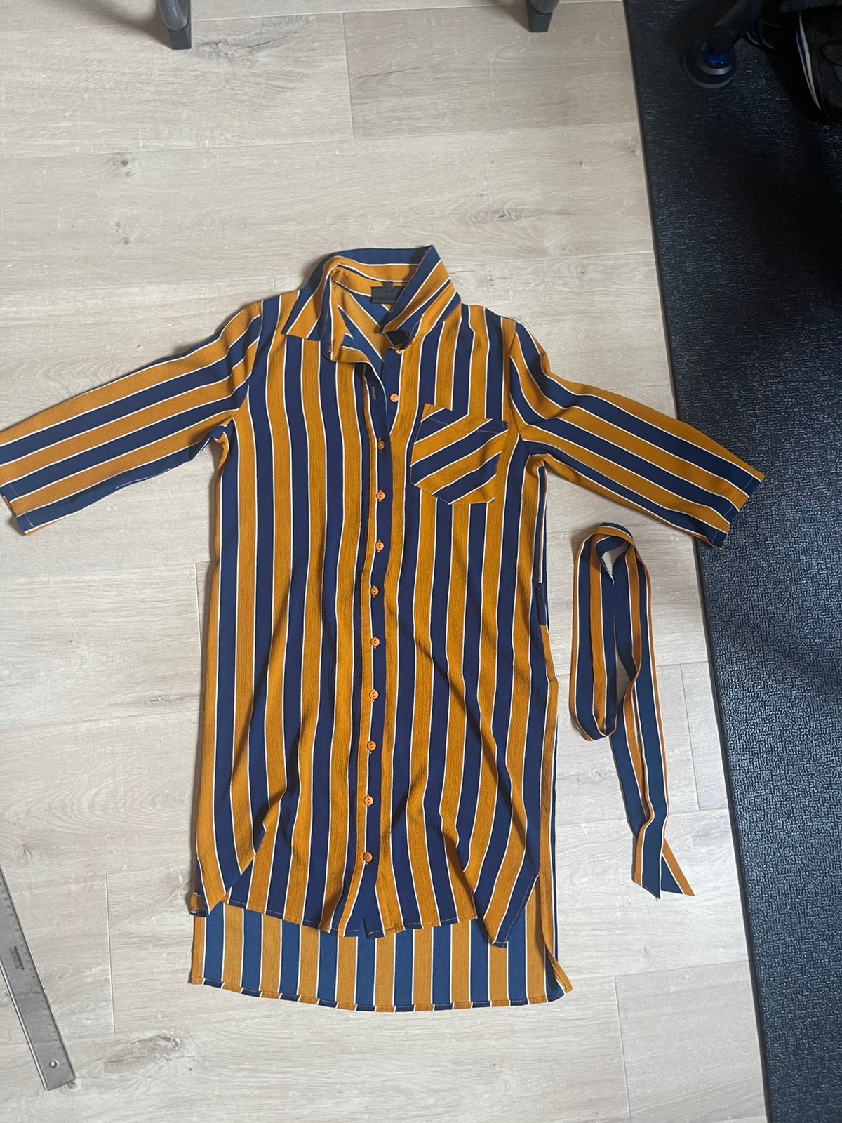 Jurk van Object - 34, Blauw, Ophalen of Verzenden, Zo goed als nieuw, Maat 34 (XS) of kleiner