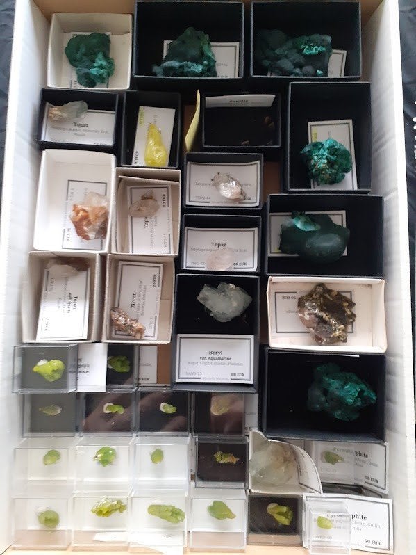 mineralen verzameling aan halve prijs, Ophalen, Mineraal