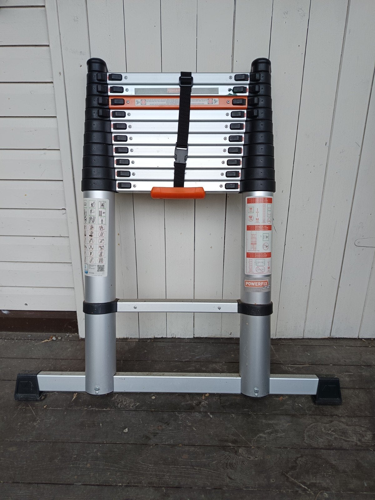 ladder uitschuifbaar, Ophalen, Zo goed als nieuw, Ladder, Opvouwbaar of Inschuifbaar