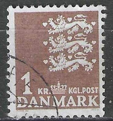 Danemark 1946 - Yvert 304 - Armoiries du lion (ST), Envoi, Danemark, Affranchi