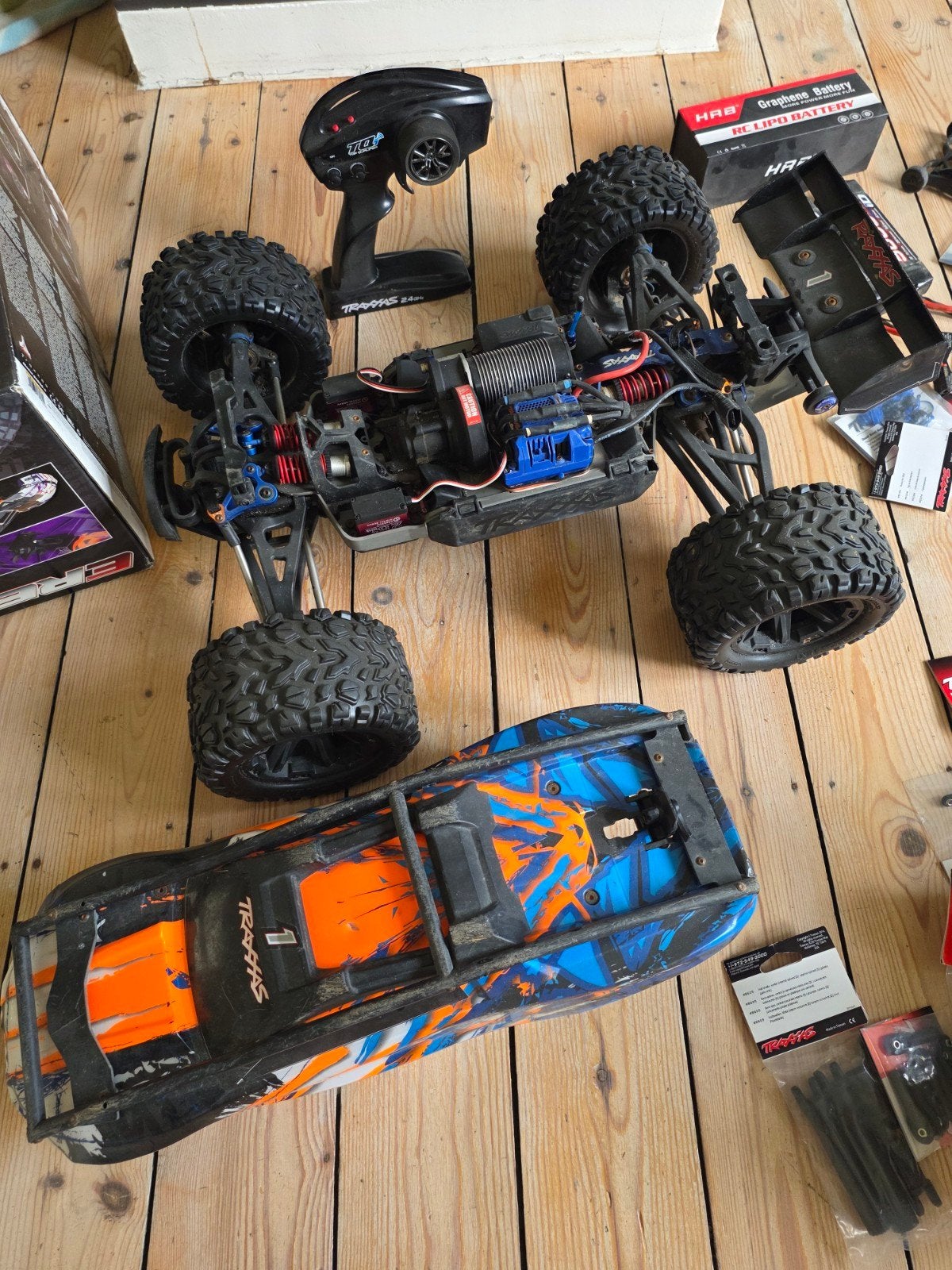 Traxxas ERevo vxl 6s, Enlèvement, Utilisé, Électro