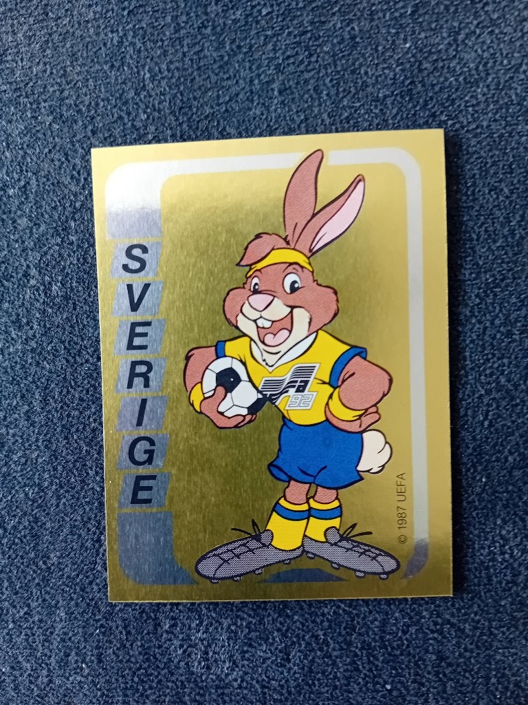 panini sticker EURO 92 nr 16, Enlèvement ou Envoi, Neuf, Sport