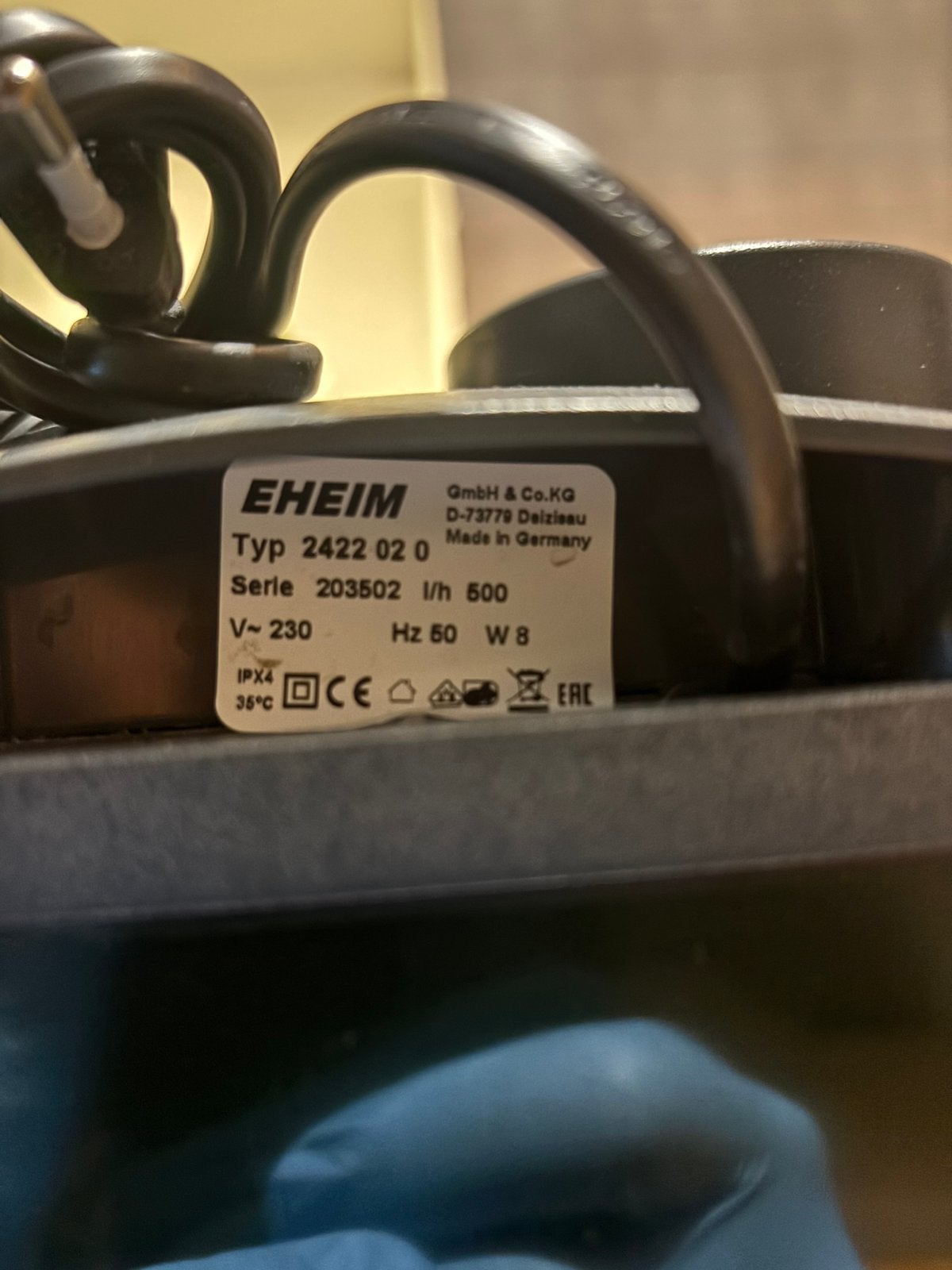 Eheim experience 150 buitenfilter compleet, Dieren en Toebehoren, Zo goed als nieuw, Eheim, Filter, Inclusief slangen