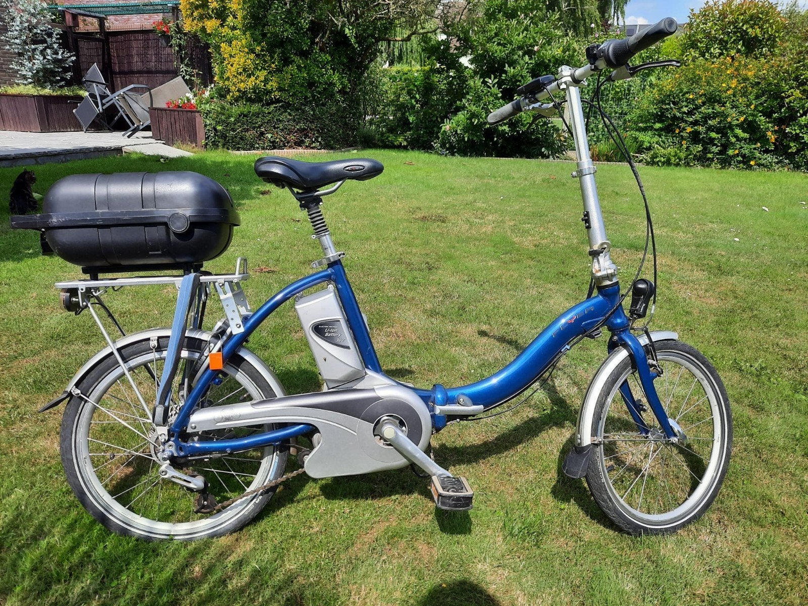 velo pliant avec batterie, Vélos & Vélomoteurs, Enlèvement, Autres marques