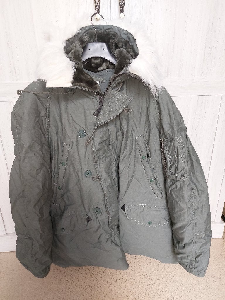 Parka d'hiver kaki très chaud, neuf, T XL, Enlèvement ou Envoi, Armée de l'air, Vêtements ou Chaussures