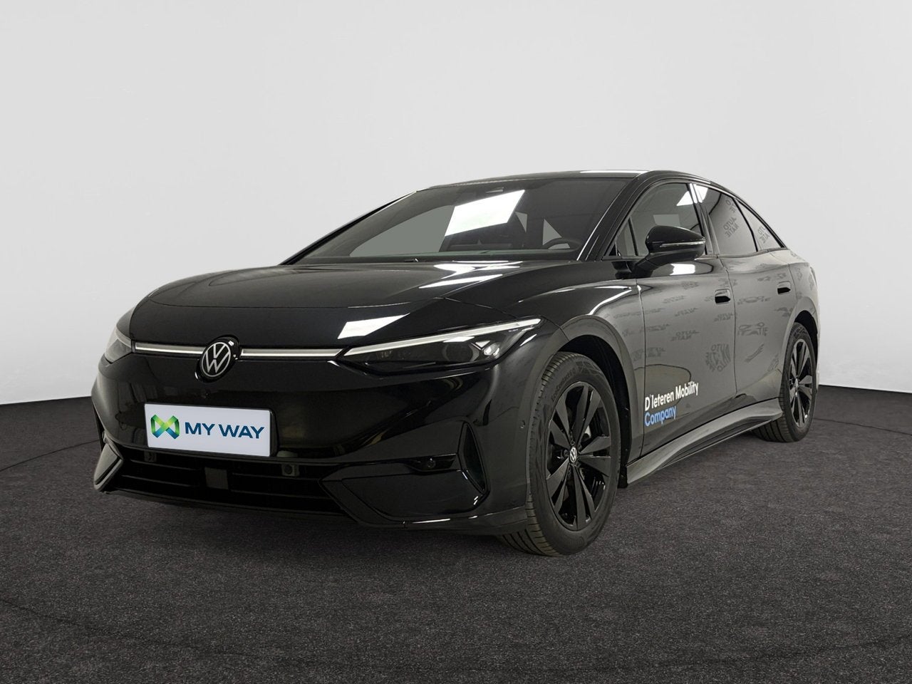 Volkswagen ID.7 Pro S Business Sport 86 kWh  210 kW (286 pk), Auto's, Zwart, Elektrisch, Berline, https://public.car-pass.be/vhr/cc6f7764-8386-4c1c-8d28-804f76f89d8b