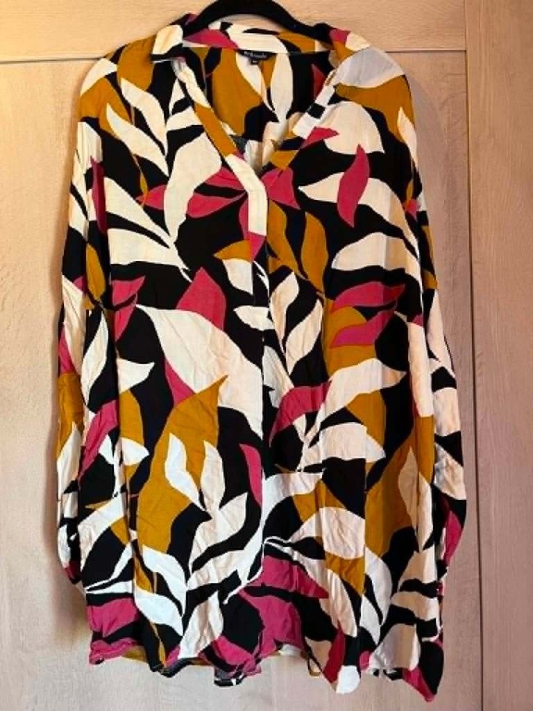 blouse msmode 50, Kleding | Dames, Grote Maten, MS Mode, Ophalen of Verzenden, Zo goed als nieuw, Blouse of Tuniek