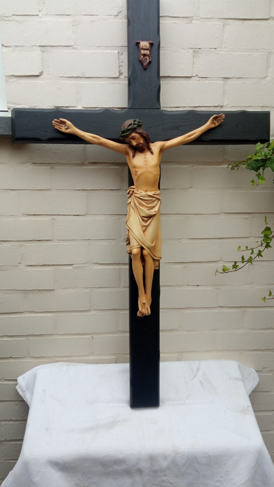 groot houten kruis, Ophalen
