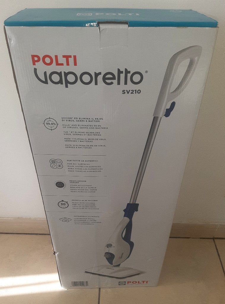 Nieuwe Polti Vaporetto-reiniger, Elektronische apparatuur, Stoomapparaten, Nieuw, Stoomreiniger, Ophalen of Verzenden