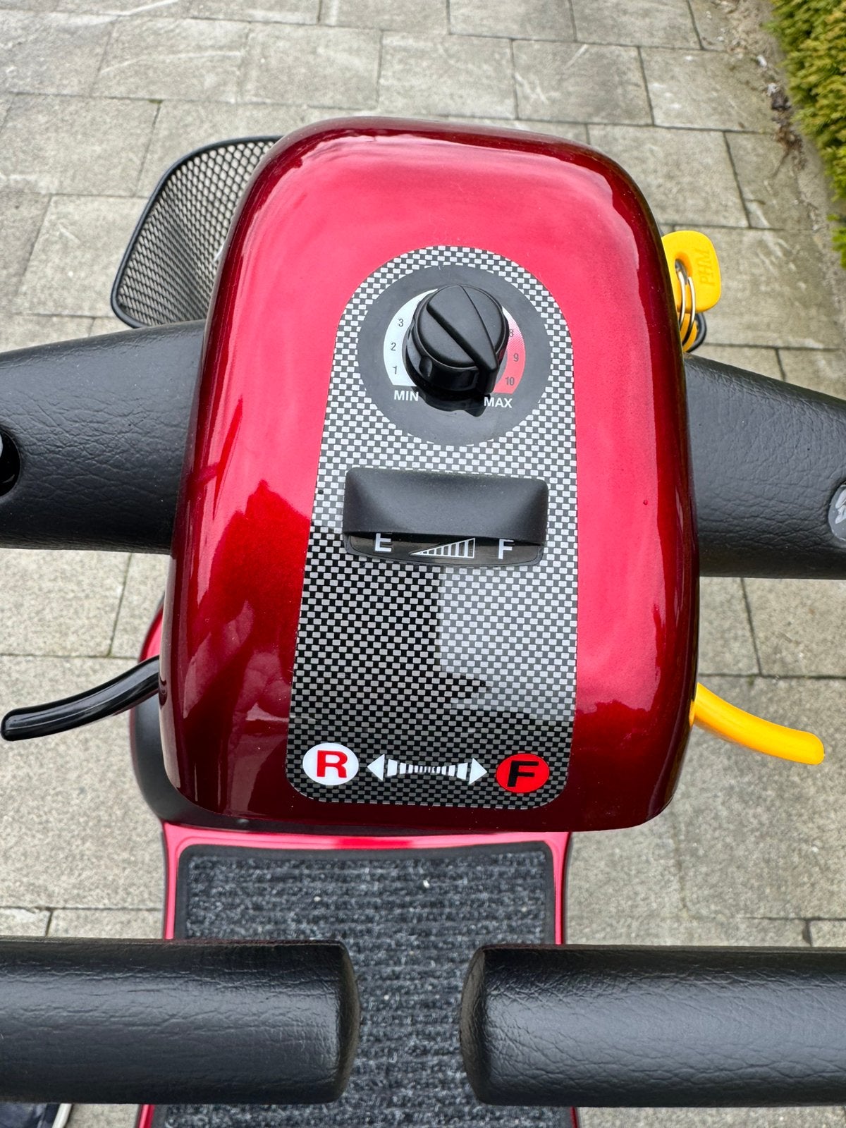 Shoprider GK10 Scootmobiel luxe bordeaux demonteerbaar NIEUW, Ophalen of Verzenden, Inklapbaar, Nieuw, Elektrische rolstoel