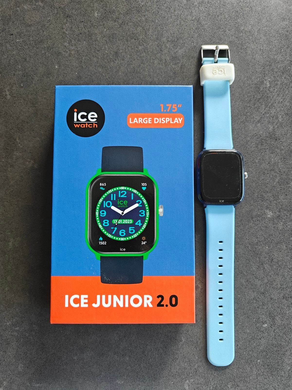 Montre intelligente ICE Junior 2.0, Bijoux, Sacs & Beauté, Montres connectées, Enlèvement ou Envoi, Comme neuf, Bleu
