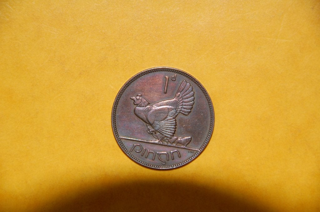 IRLANDE : 1 penny 1933 en très bon état, Envoi, Monnaie en vrac