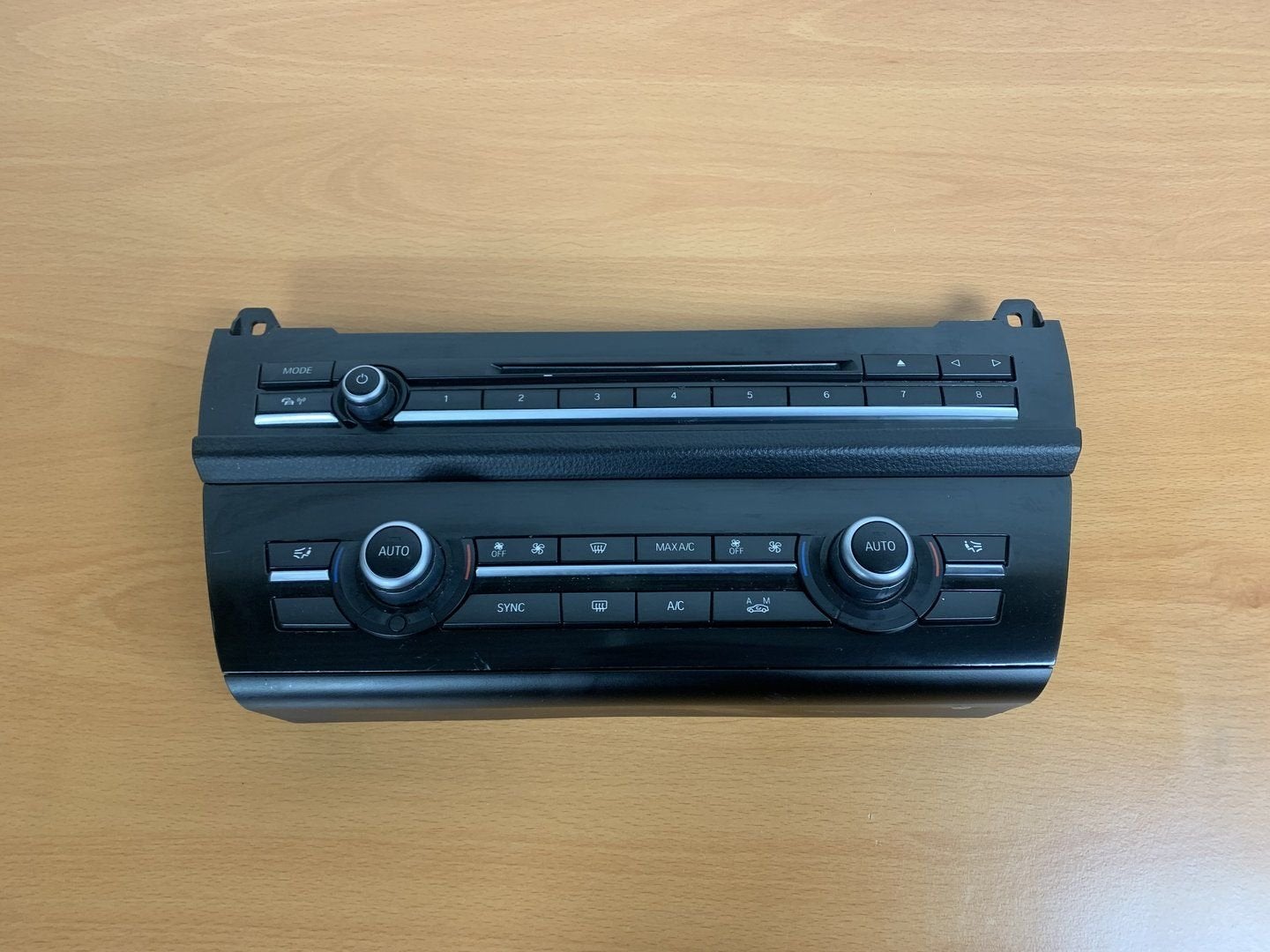 bmw 5 serie F10 F11 radio en klimaat bediening 935359501, -, Utilisé, -, Enlèvement ou Envoi
