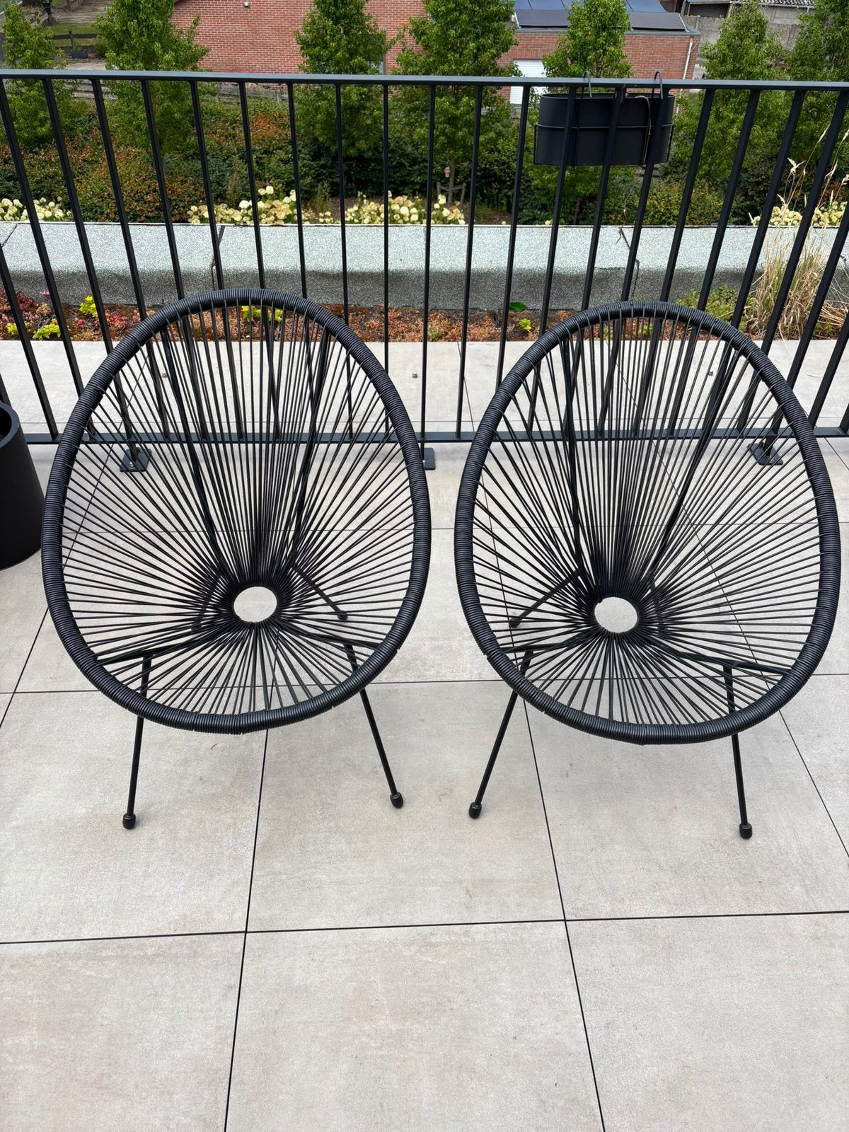 Tuinstoelen set, Ophalen, Zo goed als nieuw