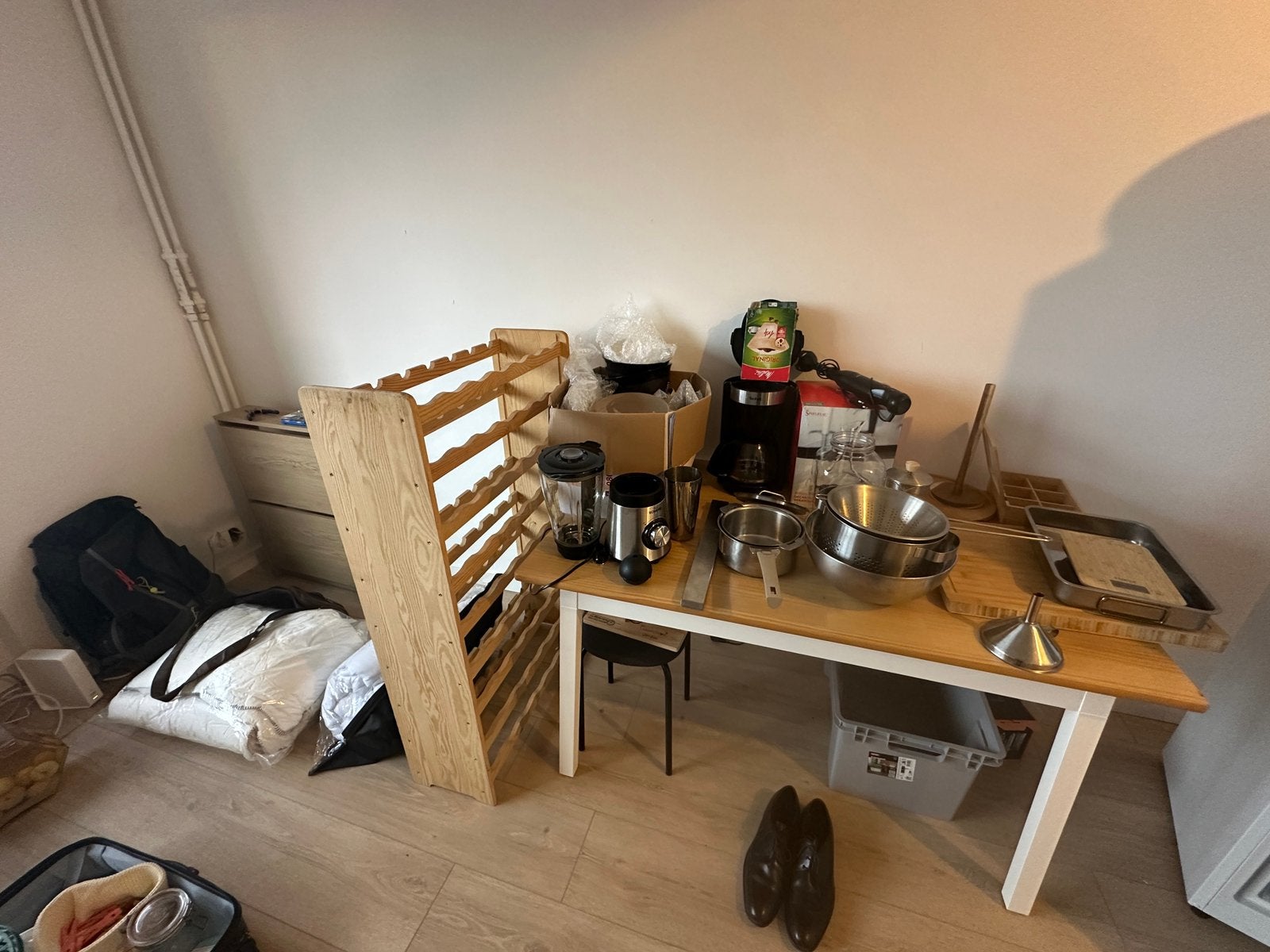 Lot dustensiles de cuisine et table, Ophalen, Zo goed als nieuw, Glas