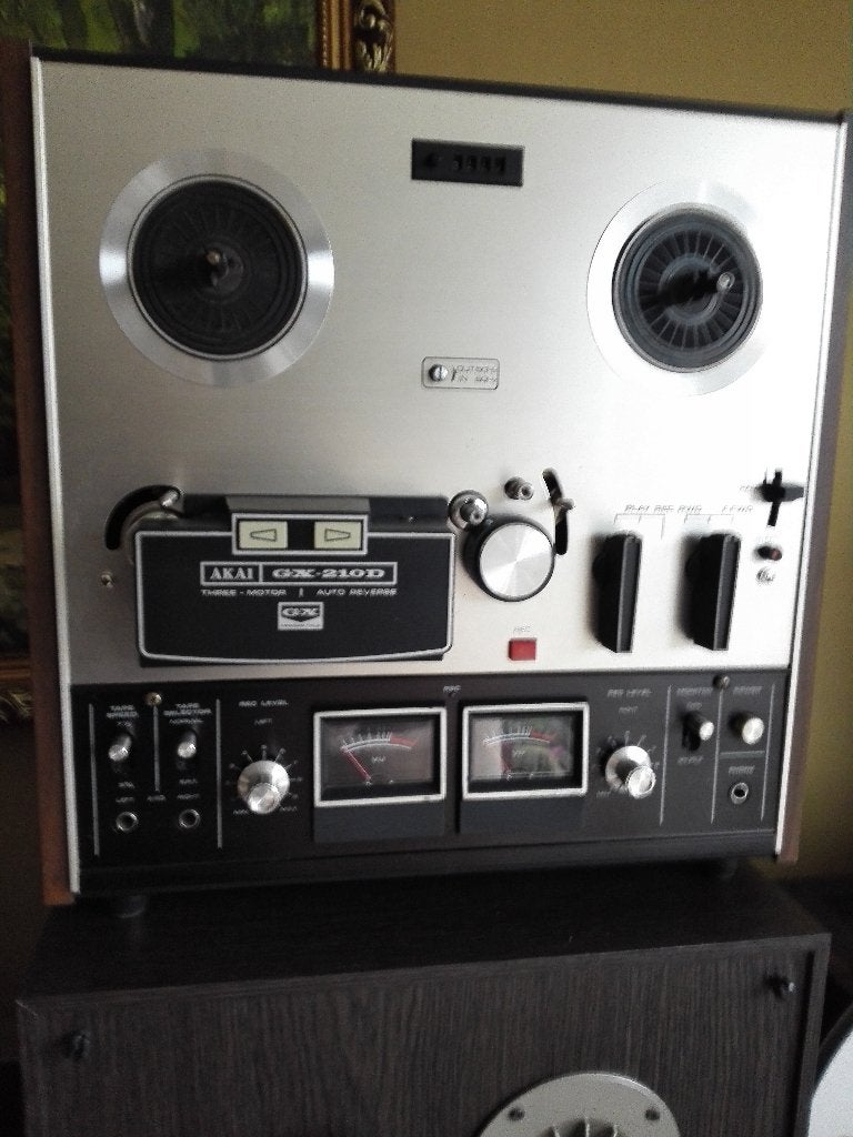 AKAI GX210D /reverse/in perfecte staat, TV, Hi-fi & Vidéo, Enlèvement, Magnétophone