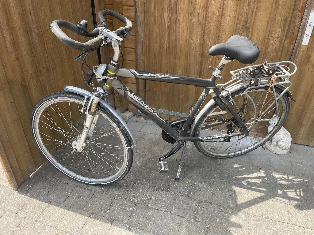 herenfiets Granville, Gebruikt, Velgrem, Versnellingen, 53 tot 57 cm