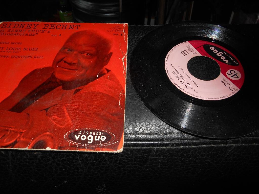 45T 4 pistes Sidney Bechet, Ophalen of Verzenden